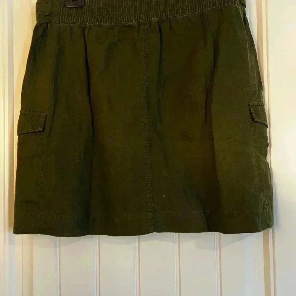 Athleta Voyager Linen Skirt NWT